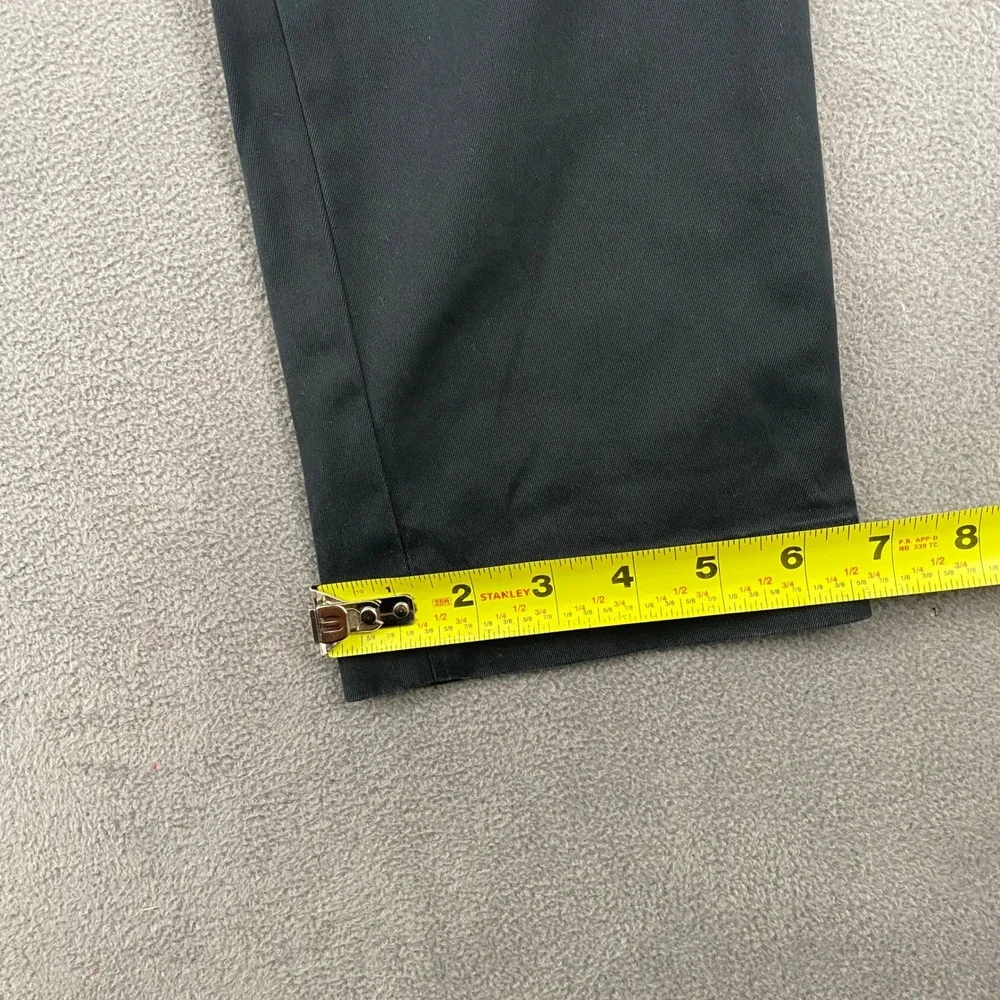 Banana Republic Aiden Slim Fit Chino Pants Black 30x30 Mens Stretch Trousers
